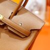 wsxc1778663487121_4 DR96 Factory Birkin Togo Leather CK37 Golden Brown Gold Hardware 25cm Full Handmade