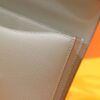 DR96 Factory Constance Epsom Leather Khaki Grey Gold Hardware 18cm Full Handmade