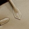 DR96 Factory Birkin Togo Leather CK18 Etoupe Grey Silver Hardware 30cm Full Handmade