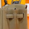 DR96 Factory Birkin Togo Leather CK18 Etoupe Grey Silver Hardware 30cm Full Handmade