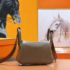 DR96 Factory Mini Lindy Togo Leather CK18 Etoupe Grey Gold Hardware 20cm Full Handmade