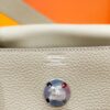 DR96 Factory Lindy Togo Leather Turtledove Khaki Silver Hardware 26cm Full Handmade