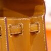 DR96 Factory Kelly Epsom Leather Golden Brown Gold Hardware 25cm Full Handmade