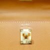 DR96 Factory Kelly Epsom Leather Golden Brown Gold Hardware 25cm Full Handmade