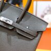 DR96 Factory Birkin Togo Leather Nobel Deep Grey Silver Hardware 25cm Full Handmade