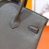 DR96 Factory Birkin Togo Leather Nobel Deep Grey Silver Hardware 25cm Full Handmade