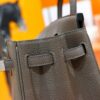 DR96 Factory Birkin Togo Leather Nobel Deep Grey Silver Hardware 25cm Full Handmade