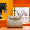 wsxc1779716091436_0 DR96 Factory Kelly Togo Leather Turtledove Khaki Gold Hardware 25cm Full Handmade