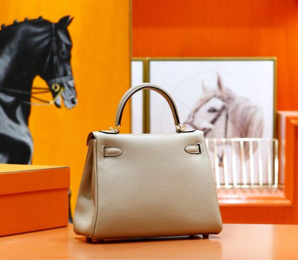 wsxc1779716091436_2 DR96 Factory Kelly Togo Leather Turtledove Khaki Gold Hardware 25cm Full Handmade