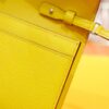 wsxc1780049619127_7 DR96 Factory Constance TO GO Epsom Leather Amber Yellow Silver Hardware 20cm Full Handmade