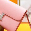 wsxc1780049632318_4 DR96 Factory Constance TO GO Epsom Leather Sakura Pink Silver Hardware 20cm Full Handmade