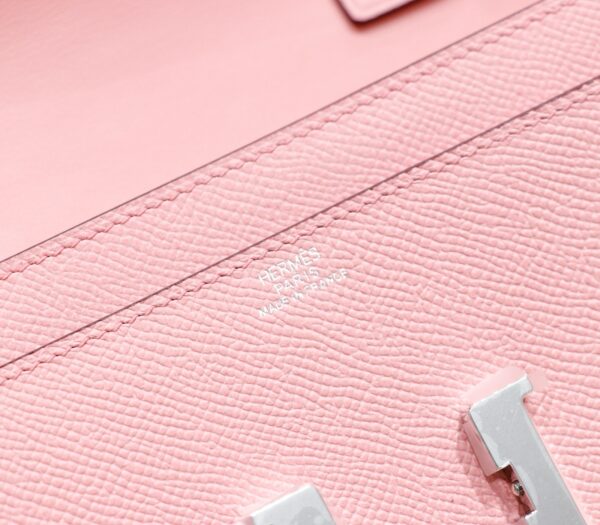 wsxc1780049632318_8 DR96 Factory Constance TO GO Epsom Leather Sakura Pink Silver Hardware 20cm Full Handmade