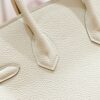 DR96 Factory Birkin Togo Leather Cream White Gold Hardware 25cm Full Handmade