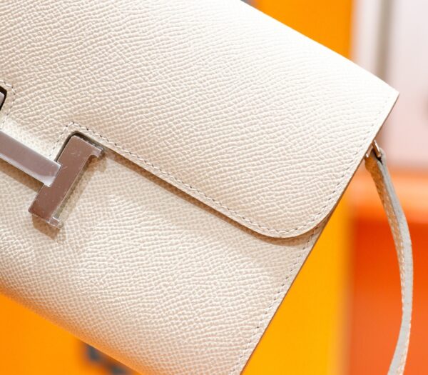 wsxc1781546280797_4 DR96 Factory Constance To Go Epsom Leather Cream White Silver Hardware 20cm Full Handmade