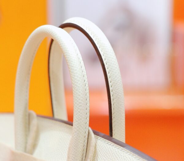 wsxc1783251982181_3 DR96 Factory Birkin Epsom Leather Cream White Gold Hardware 25cm Full Handmade