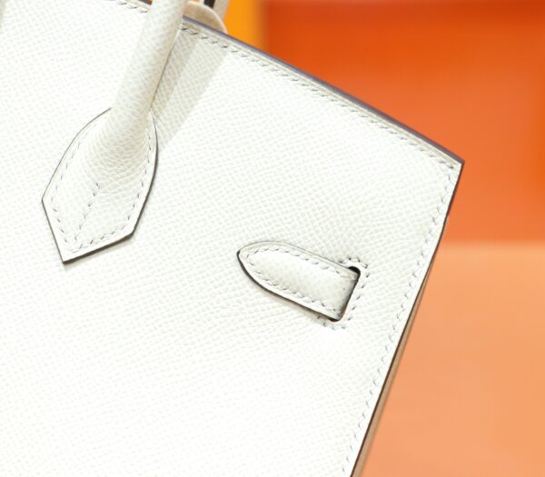 wsxc1783251982181_5 DR96 Factory Birkin Epsom Leather Cream White Gold Hardware 25cm Full Handmade