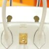 wsxc1783251982181_8 DR96 Factory Birkin Epsom Leather Cream White Gold Hardware 25cm Full Handmade