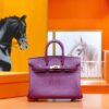 wsxc1784044346201_0 DR96 Factory Birkin Togo Leather Anemone Purple Gold Hardware 25cm Full Handmade