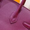 wsxc1784044346201_5 DR96 Factory Birkin Togo Leather Anemone Purple Gold Hardware 25cm Full Handmade