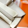 DR96 Factory Birkin Swift Leather Turtledove Khaki Silver Hardware 25cm Full Handmade
