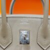 DR96 Factory Birkin Swift Leather Turtledove Khaki Silver Hardware 25cm Full Handmade