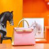 wsxc1784820051198_1 DR96 Factory Kelly Epsom Leather Cream Pink & Lemon Yellow Gold Hardware 25cm Full Handmade