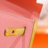 wsxc1784820051198_6 DR96 Factory Kelly Epsom Leather Cream Pink & Lemon Yellow Gold Hardware 25cm Full Handmade