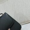 DR96 Factory Constance Epsom Leather CK89 Black Silver Hardware 18cm Full Handmade