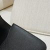 DR96 Factory Constance Epsom Leather CK89 Black Silver Hardware 18cm Full Handmade