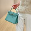 wsxc1785253910037_1 DR96 Factory Kelly Togo Leather Macaron Blue Silver Hardware 25cm Full Handmade
