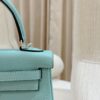 wsxc1785253910037_5 DR96 Factory Kelly Togo Leather Macaron Blue Silver Hardware 25cm Full Handmade