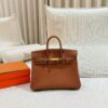 wsxc1785254061034_0 DR96 Factory Birkin Togo Leather Golden Brown Gold Hardware 25cm Full Handmade