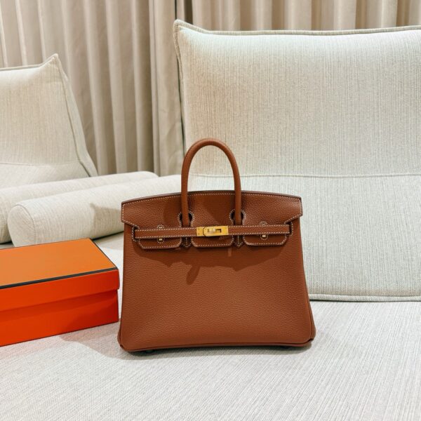 wsxc1785254061034_0 DR96 Factory Birkin Togo Leather Golden Brown Gold Hardware 25cm Full Handmade
