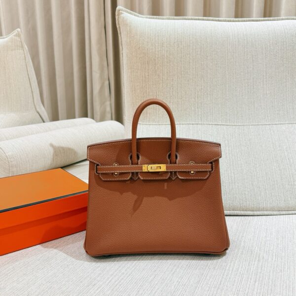 wsxc1785254061034_1 DR96 Factory Birkin Togo Leather Golden Brown Gold Hardware 25cm Full Handmade