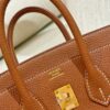 wsxc1785254061034_8 DR96 Factory Birkin Togo Leather Golden Brown Gold Hardware 25cm Full Handmade