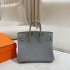 DR96 Factory Birkin Togo Leather Seagull Grey Gold Hardware 25cm Full Handmade