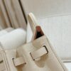 wsxc1785254091508_5 DR96 Factory Birkin Togo Leather Cream White Silver Hardware 25cm Full Handmade